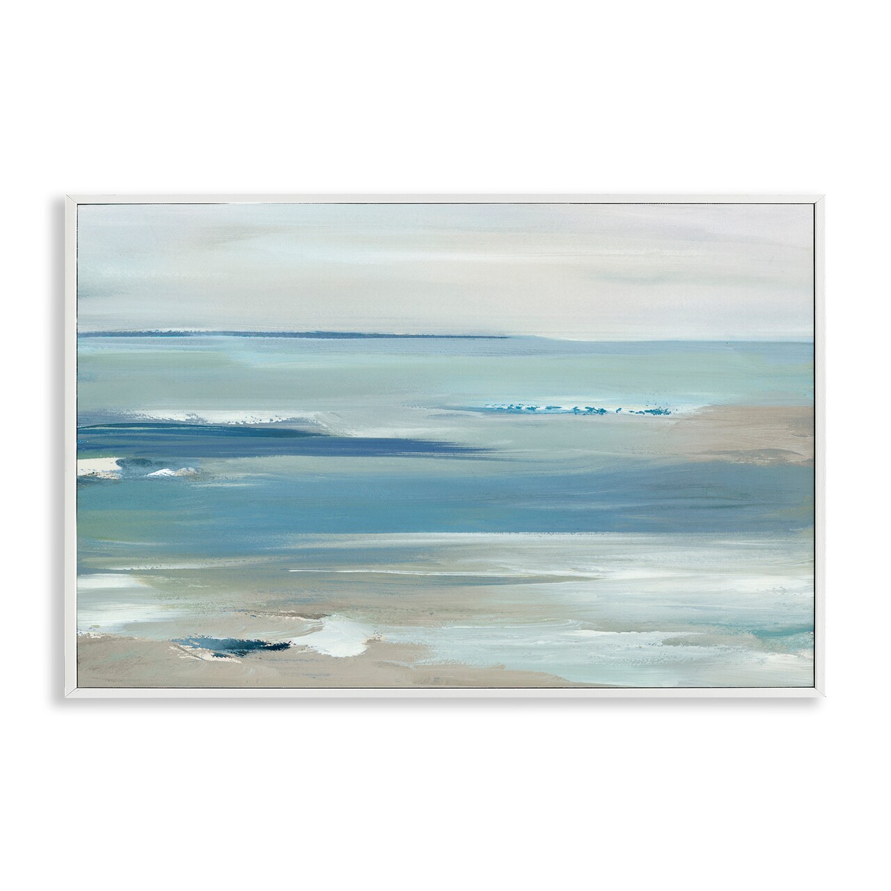 Stupell Industries Oceans Apart Seascape Framed Giclee, design by Lera
